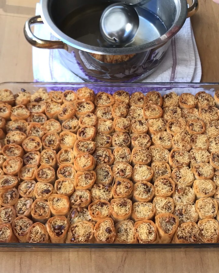 Baklavalık Yufkadan Kadayıf Sarma Tarifi