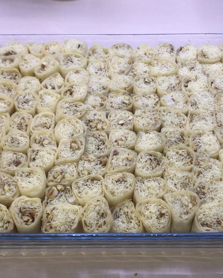 Baklavalık Yufkadan Kadayıf Sarma Tarifi