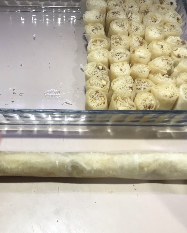 Baklavalık Yufkadan Kadayıf Sarma Tarifi