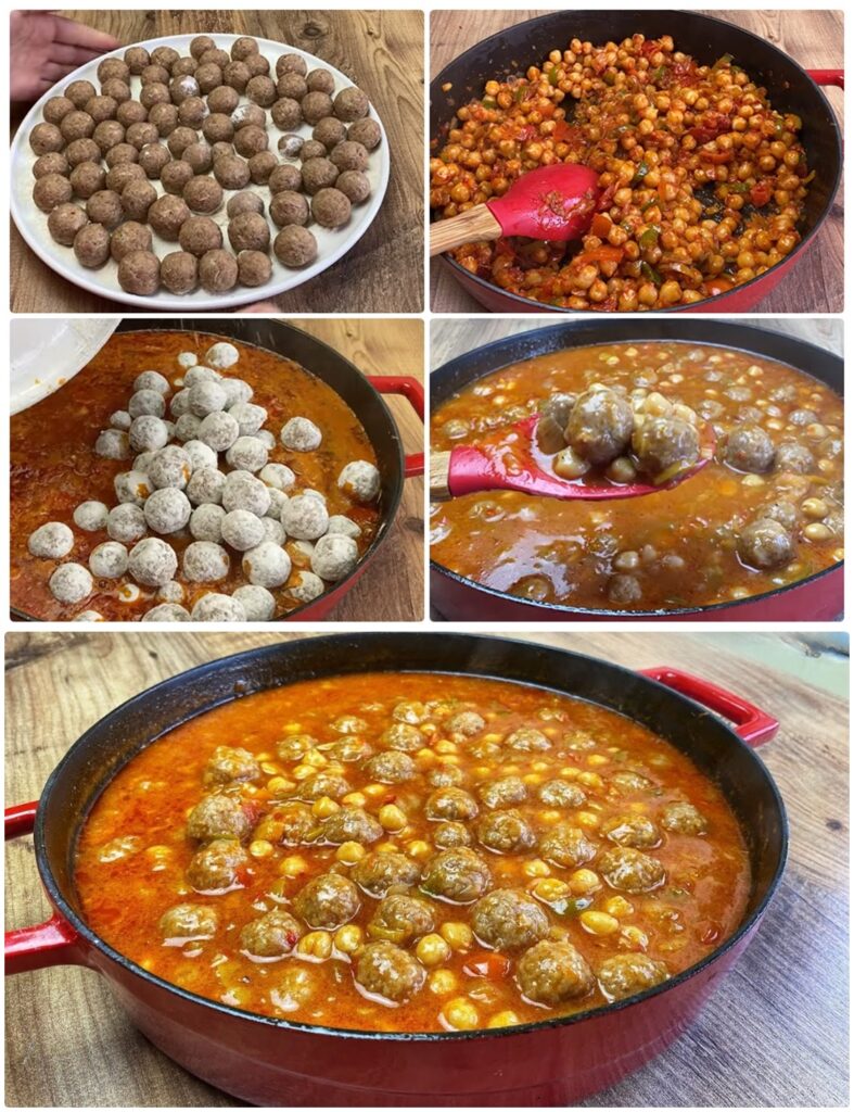 Köfteli Nohut Yemeği Tarifi