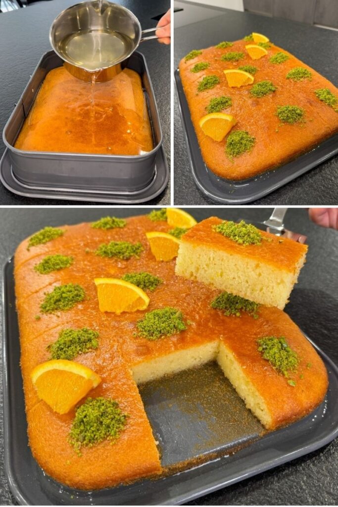 Portakallı Revani Tatlısı Tarifi