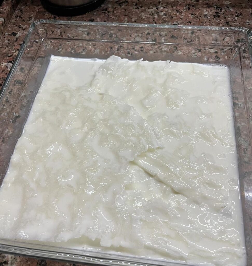 Muhallebili Güllaç