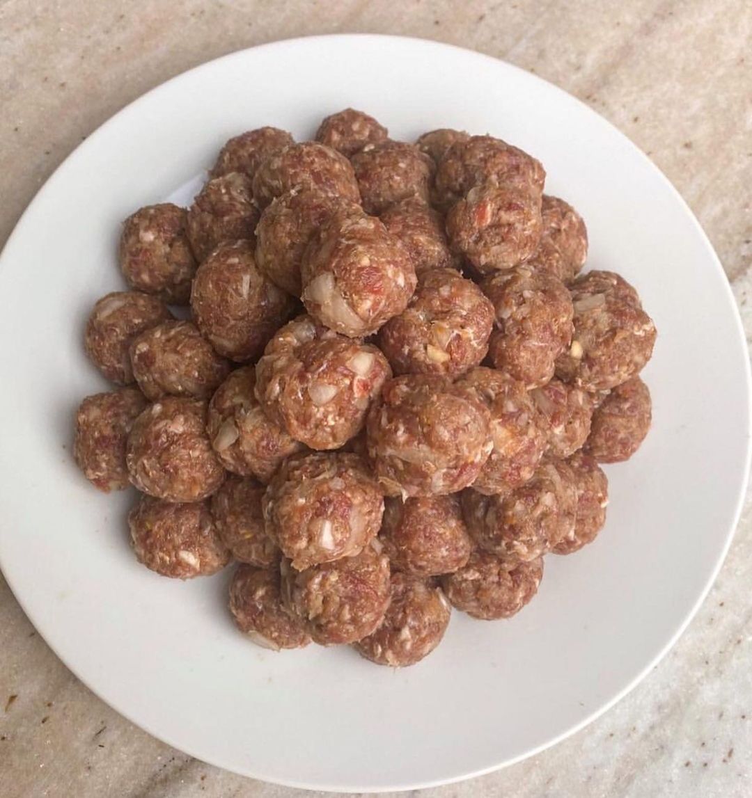 Fırında Sebzeli Misket Köfte Tarifi