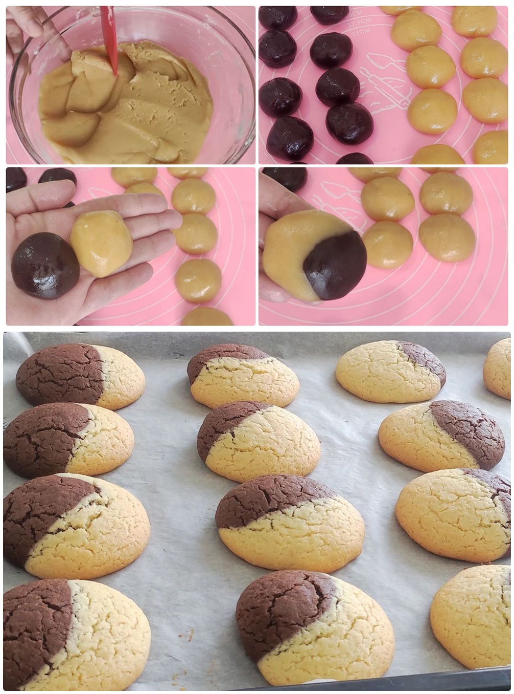 İki Renkli Kurabiye Tarifi