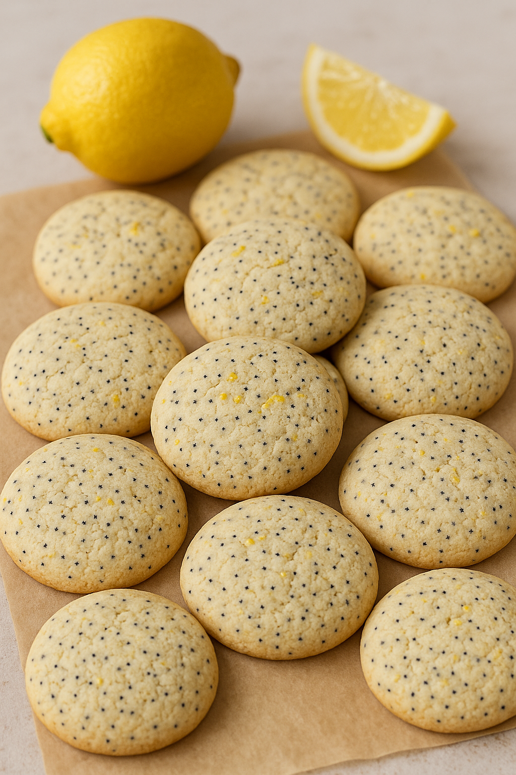 Haşhaş Taneli Limonlu Kurabiye Tarifi