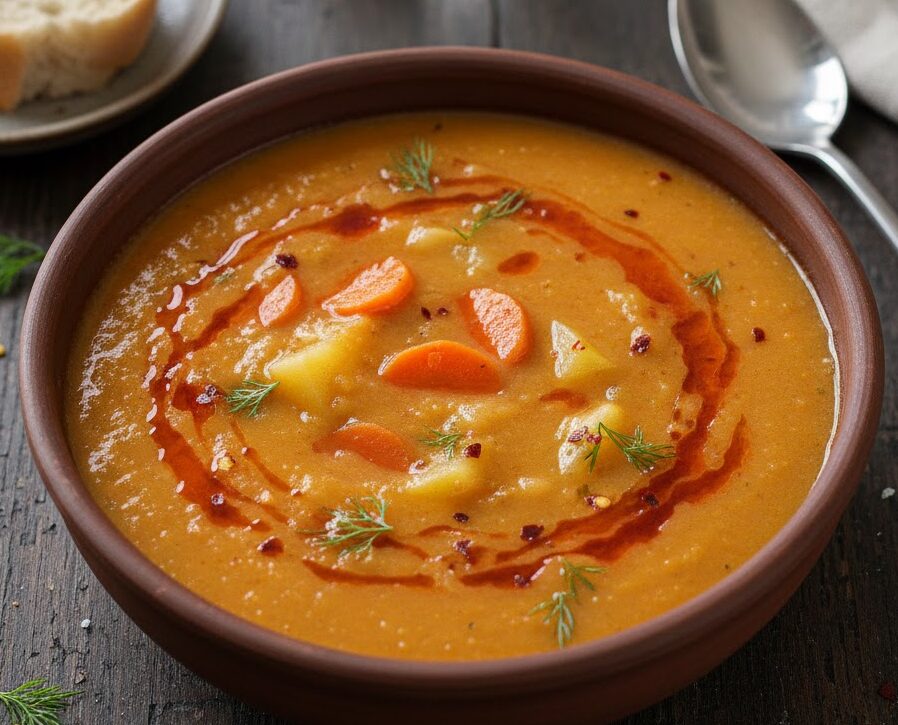 Patatesli Havuçlu Çorbası Tarifi
