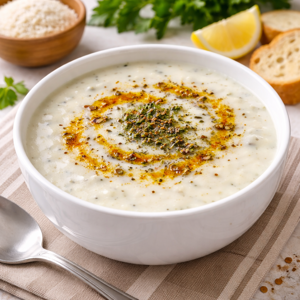 Yayla Çorbası Tarifi (Terbiyeli, Kolay ve Tam Ölçülü)