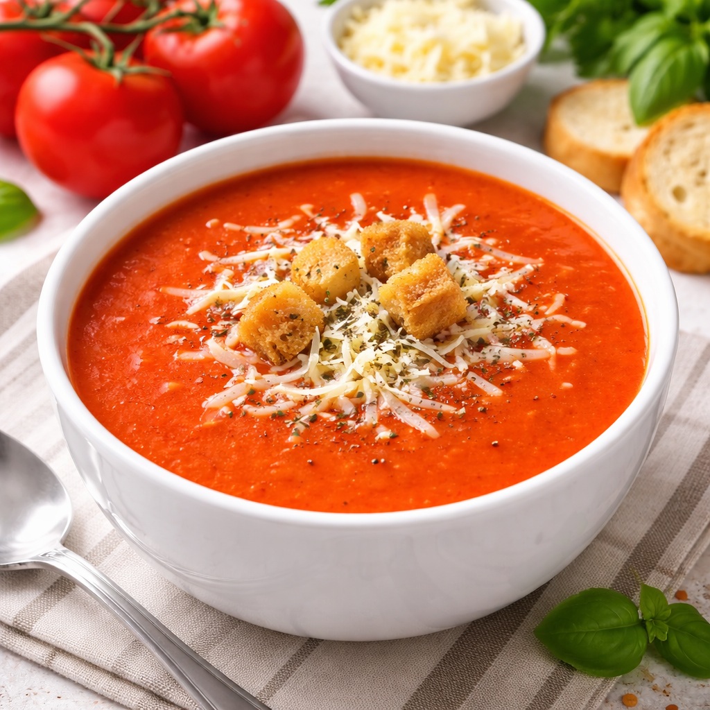 Kolay Domates Çorbası Tarifi (5 Dakikada Hazır)