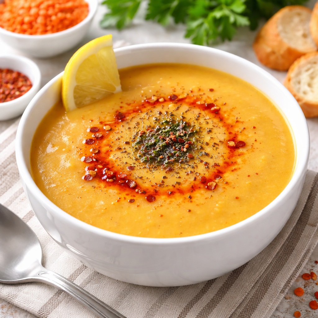 Kolay Mercimek Çorbası Tarifi (Pratik ve Lezzetli)