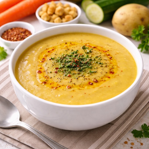 Sebze Çorbası Tarifi (Vitamin Deposu, Kolay ve Lezzetli)