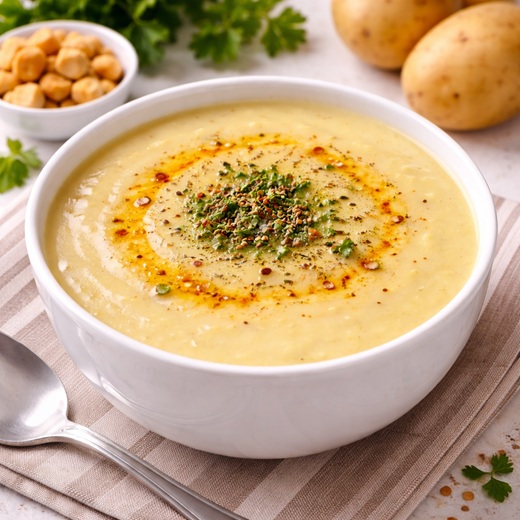 Patates Çorbası Tarifi (Kremamsı Kıvamlı, Kolay ve Doyurucu)