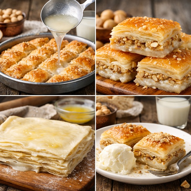 Tam Kıvamında Sütlü Nuriye Tarifi